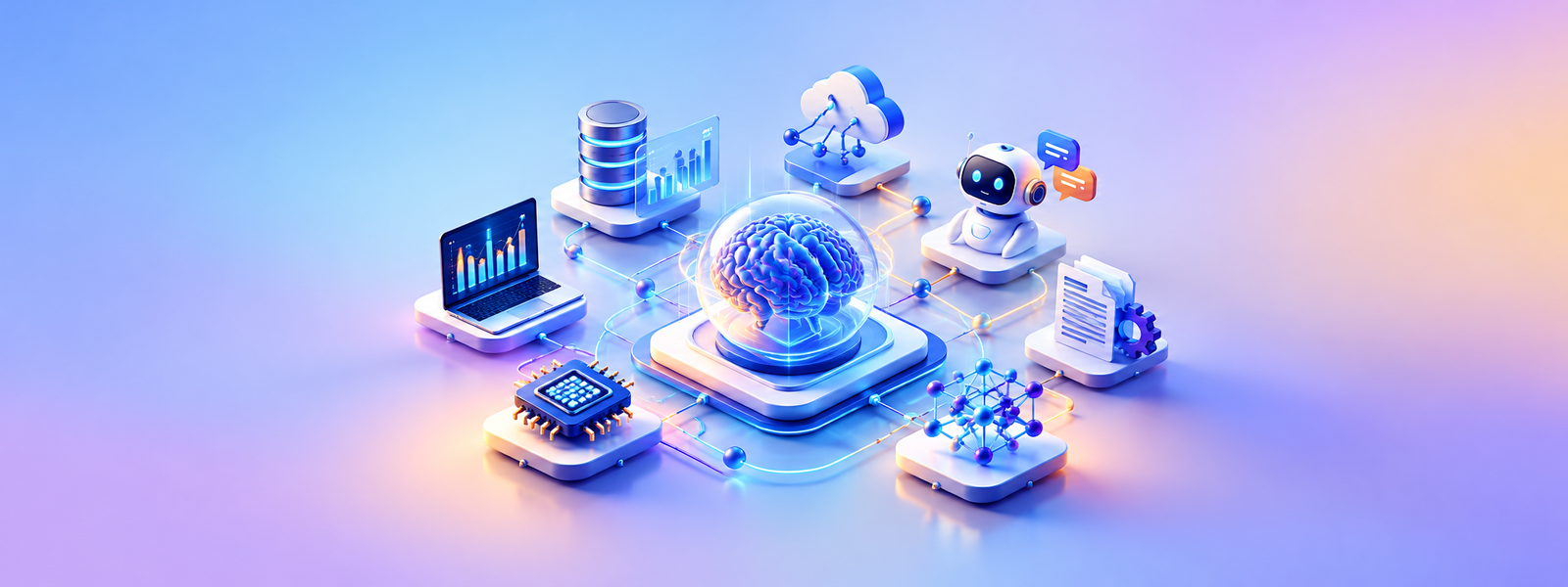 Artificial Intelligence, Machine Learning, Data Science, Python - Scientist, Analyst, AI/ML Engineer illustration